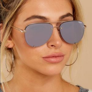 NWOT QUAY Rimless Sunglasses